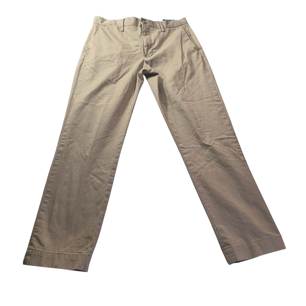 Polo Ralph Lauren Stretch Straight Fit Chino Mens 31x30 Khaki Heritage Preppy